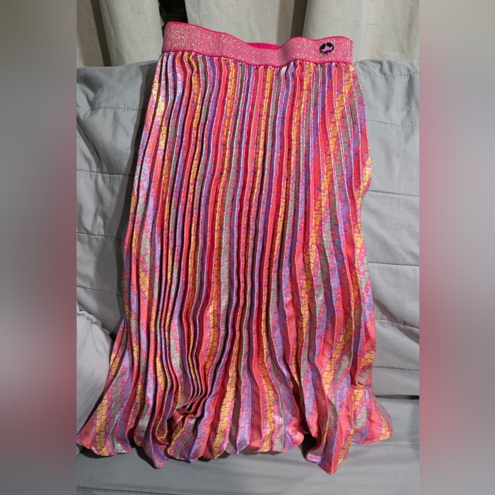 Disney Multicolor Striped A-Line Skirt